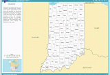 Ohio State Map with Cities and Counties Printable Maps Reference