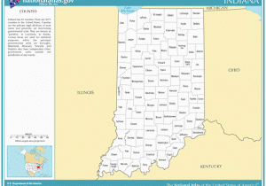 Ohio State Map with Cities and Counties Printable Maps Reference