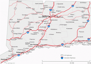 Ohio State Map with Cities Map Of Connecticut Cities Connecticut Road Map