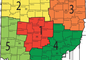 Ohio State Representatives District Map Contact Information