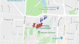 Ohio State University Google Maps University Of Cincinnati Google My Maps