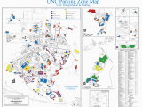 Ohio State University Parking Map Unc Parking Zone Map Unc Transportation Parking