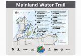 Ohio to Erie Trail Map Lake Erie islands Water Trail Mainland Trail Catawba Marblehead