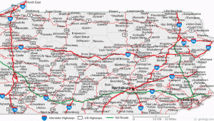Ohio to Pennsylvania Map Map Of Pennsylvania Cities Pennsylvania Road Map