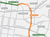 Ohio toll Road Map Eastlink Tunnels