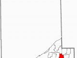 Ohio township Maps File Map Of Cuyahoga County Ohio Highlighting Lyndhurst City Png