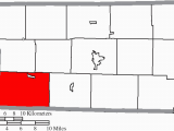 Ohio township Maps File Map Of Holmes County Ohio Highlighting Richland township Png