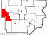 Ohio township Maps File Map Of Monroe County Ohio Highlighting Franklin township Png