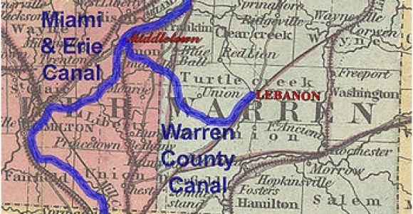 Ohio towpath Map Historic Ohio Canals Revolvy