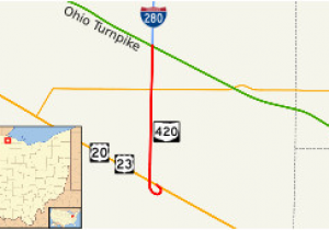 Ohio Turnpike Construction Map Ohio Turnpike Revolvy