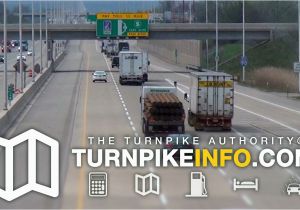 Ohio Turnpike Exit Map Delaware toll Road Maps Exits and Plazas