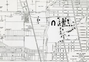 Ohio U Campus Map 1919 Campus Map Map Of Lands Owend by the Ohio State Unive Flickr