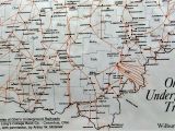 Ohio Underground Railroad Map All Things Wildly Considered Major Steps to Freedom southern