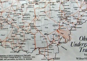 Ohio Underground Railroad Map All Things Wildly Considered Major Steps to Freedom southern