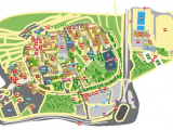 Ohio University Parking Map Campus Map L Universita Ta Malta