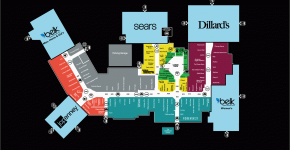 Ohio Valley Mall Map Center Map Of West town Mall A Shopping Center In Knoxville Tn