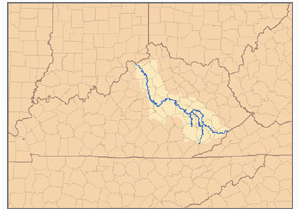 Ohio Watershed Map Kentucky River Simple English Wikipedia the Free Encyclopedia