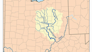 Ohio Watershed Map Muskingum River Revolvy