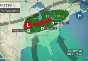 Ohio Weather Maps Risk Of Flooding Rainfall to Shift as Gordon S Moisture is Drawn