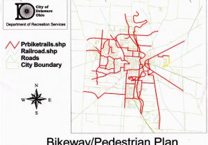 Ohio Wesleyan University Map Delaware Ohio Recreational Trails Gis Collaboration