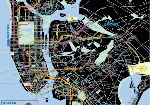 Ohio Wetlands Map This Cool Map From the 1970s Shows What Nyc S Subway System Could