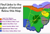 Ohio Wine Trail Map Ohio Wines and Wineries Courtesy Of the Ohio Wine Producers