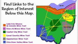 Ohio Wineries Map Ohio Wines and Wineries Courtesy Of the Ohio Wine Producers