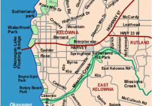 Okanagan Canada Map Map Of Kelowna Check More at Maps Map