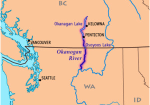 Okanagan Canada Map Okanagan Country Revolvy