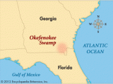 Okefenokee Swamp On Georgia Map Okefenokee Swamp Kids Britannica Kids Homework Help Beautiful Design