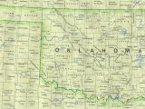 Oklahoma Texas Map with Cities Oklahoma Maps Perry Castaa Eda Map Collection Ut Library Online