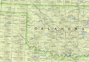 Oklahoma Texas Map with Cities Oklahoma Maps Perry Castaa Eda Map Collection Ut Library Online