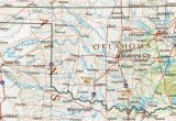 Oklahoma Texas Map with Cities Oklahoma Maps Perry Castaa Eda Map Collection Ut Library Online