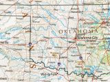 Oklahoma Texas Map with Cities Oklahoma Maps Perry Castaa Eda Map Collection Ut Library Online