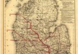 Old Map Of Michigan 388 Best Railroad Maps Images On Pinterest In 2019 Maps Railroad