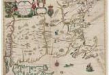 Old Map Of New England New England 1675 Old Map Reprint Seller Colonial New