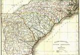 Old Map Of north Carolina north Carolina County Map