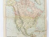 Old Maps Of Canada Antique Map Of north America Vintage Map Of United States