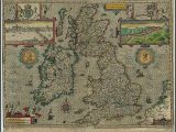 Old Maps Of Ireland Map Of Great Britain and Ireland Made In 1610 Maps
