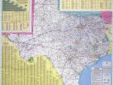 Old Texas Highway Maps Large Road Map Of the State Of Texas Texas State Large Road Map