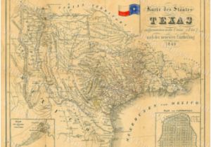 Old Texas Map Prints Texas Wall Art Etsy