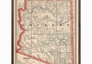 Old Texas Map Prints Trek Back In Time with A Vintage Map Of U S Parks and Historic