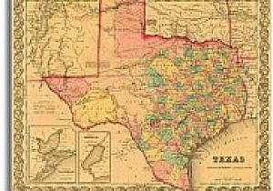Old Texas Maps for Sale Texas Historical Maps