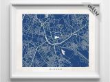 Oldham England Map Oldham England Street Map Horizontal Print Products Map