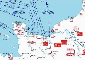 Omaha Beach France Map Pegasus Bridge normandy D Day 6 June 1944