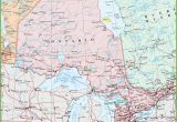 Ontario Canada Map with Cities Map Of Ontario with Cities and towns