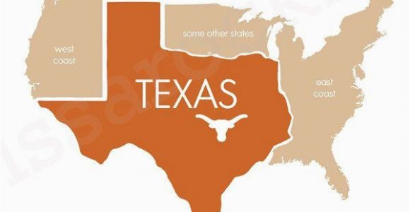 Orange Texas Map Football Texas Print Texas My Texas Texas Longhorns Football