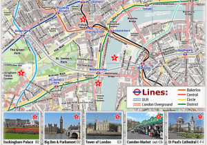 Oregon attractions Map London Pdf Maps with attractions Tube Stations