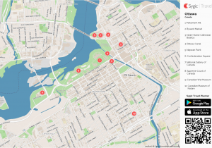 Oregon attractions Map Ottawa Printable tourist Map Sygic Travel