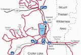 Oregon Campgrounds Map Diamond Lake Map Snowmobiles Diamond Lake oregon Travel oregon
